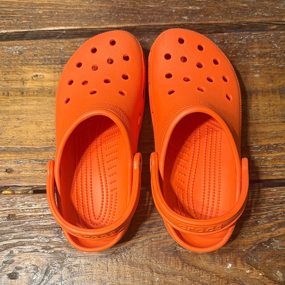 CROCS Bright Orange Sandals